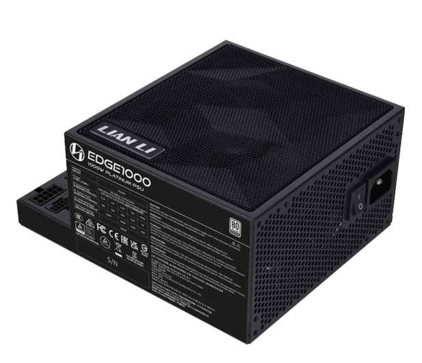 LIAN LI EDGE EG 1000W 80 Plus Platinum ATX 3.1 EG1000 Black - 1279093 - zdjęcie 2